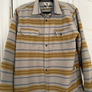 Vissla Mens Large Flannel